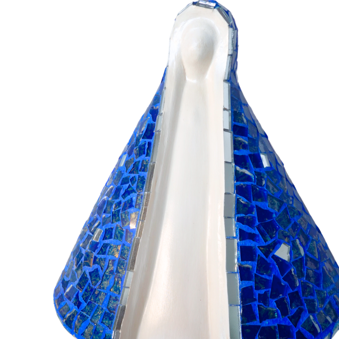 Virgen vidrio roto 6 (51 cm)