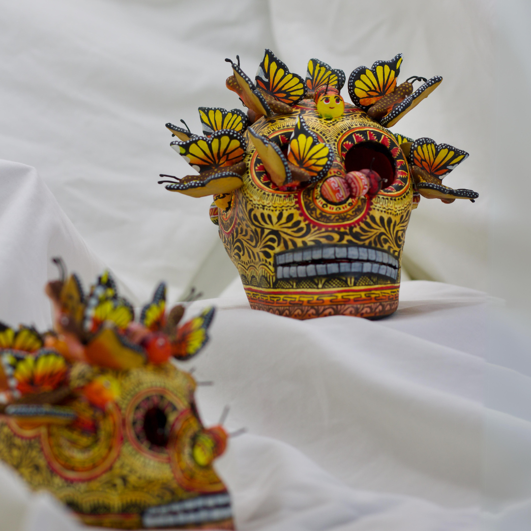 Craneo de mariposas | Mediano