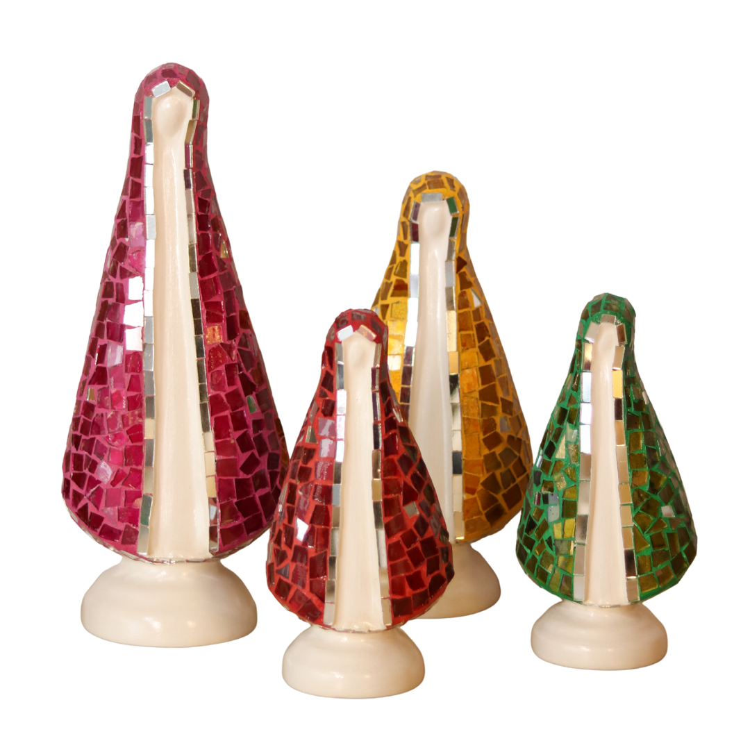 Virgen vidrio roto 4 (40 cm)