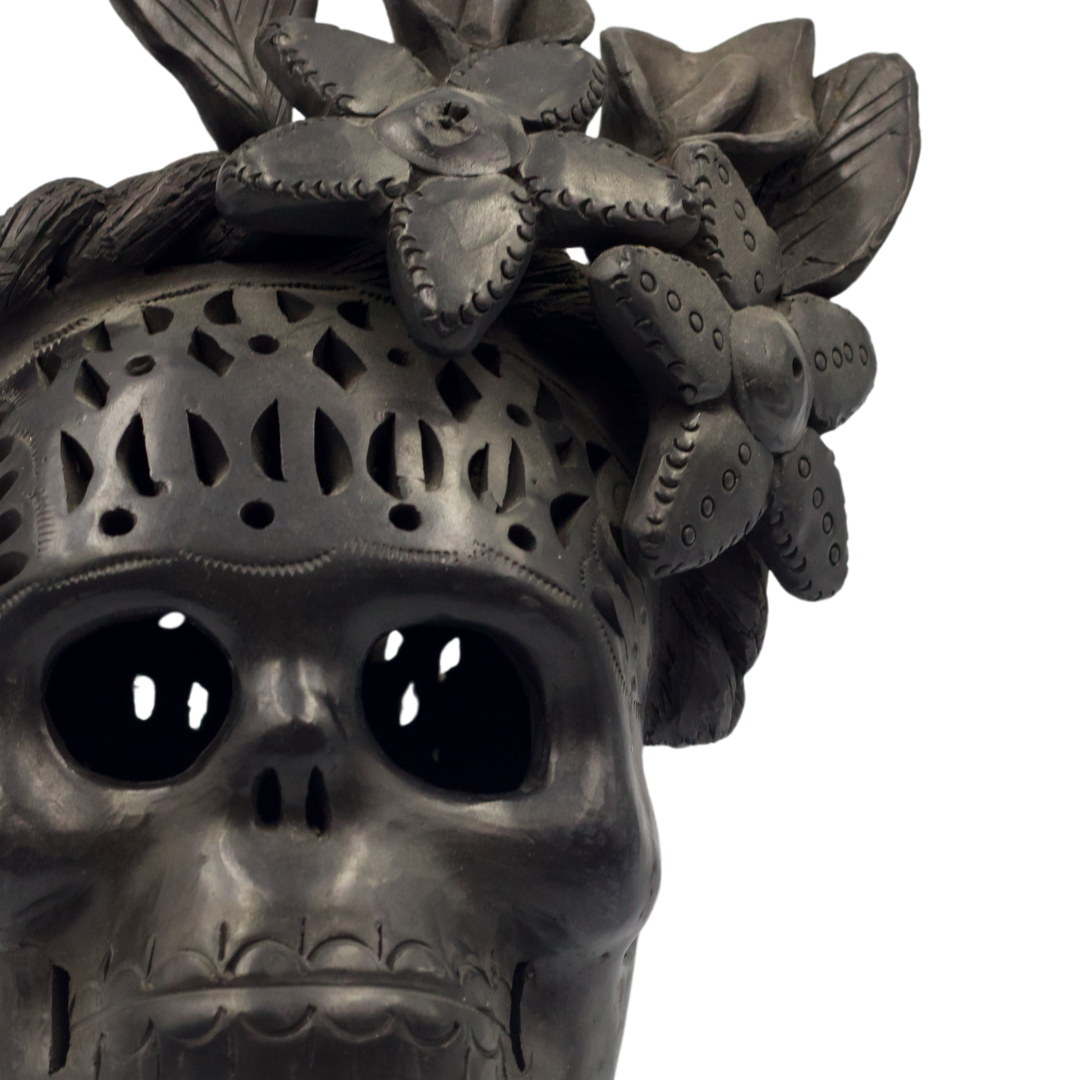 Catrina Frida barro negro | Grande