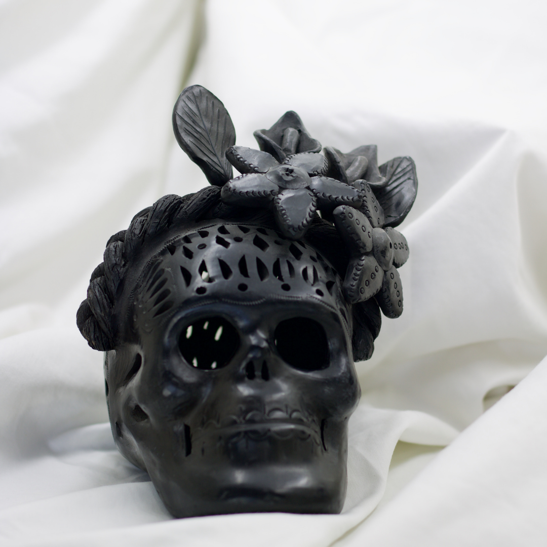Catrina Frida barro negro | Grande