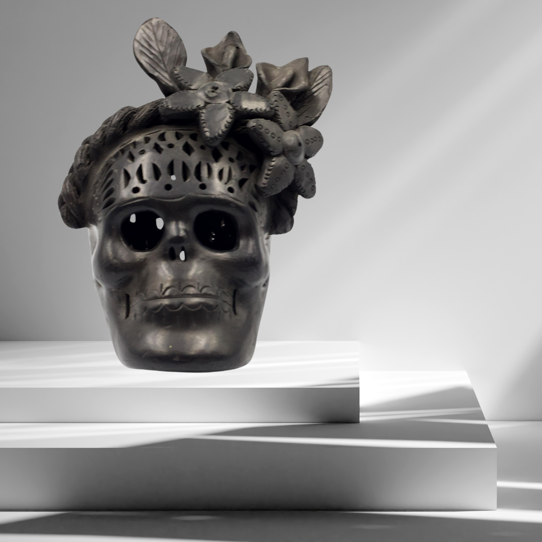 Catrina Frida barro negro | Grande