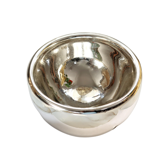 Bowls Plata en Vidrio Soplado