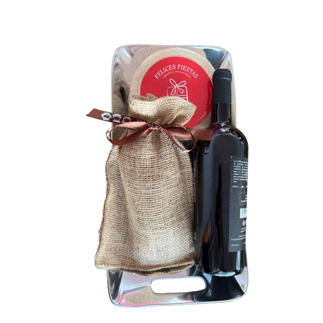 Set Charola de Pewter