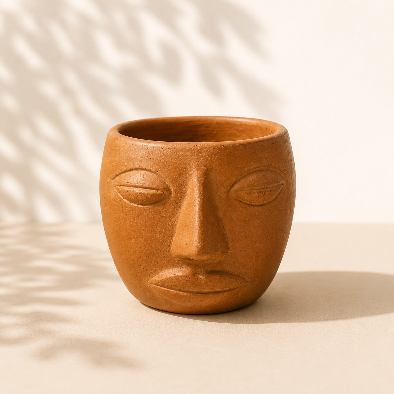 Taza Rostro de Barro Negro